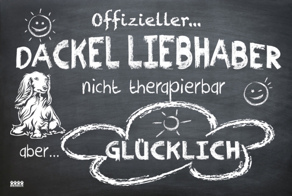 Schild Dackel