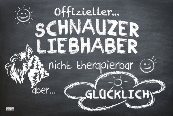 Schild Schnauzer