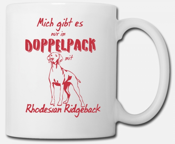 Tasse Rhodesian Ridgeback "Doppelpack"