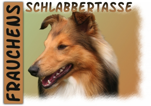 Fototasse Sheltie