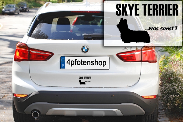 Aufkleber "Skye Terrier ...was sonst?"