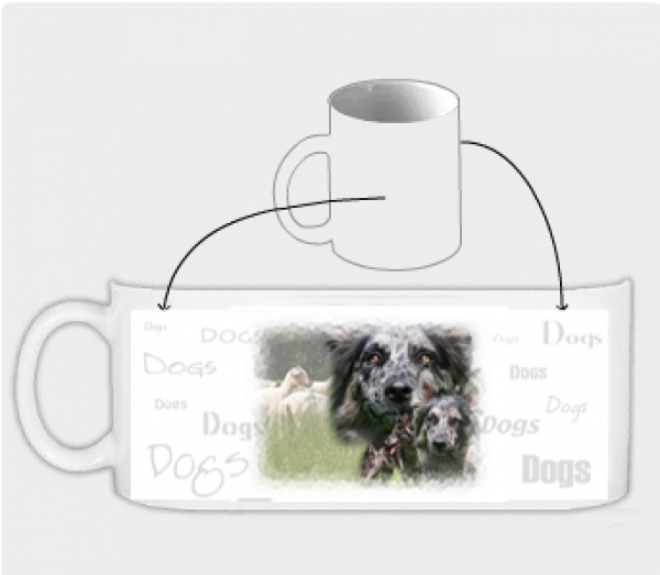 Fototasse Altdeutscher Hütehund (Tiger) Designertasse #5