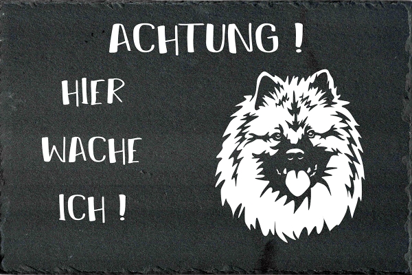 Schieferplatte Wolfsspitz