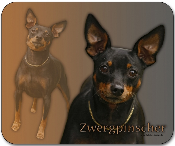 Mousepad Zwergpinscher