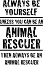 Autoaufkleber "Animal Rescuer"