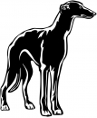 Aufkleber Greyhound