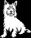 Aufkleber Cairn Terrier