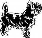 Aufkleber Cairn Terrier