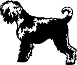 Aufkleber Russischer Terrier