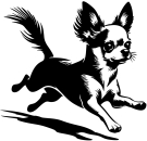 Aufkleber Chihuahua