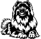 Aufkleber Eurasier