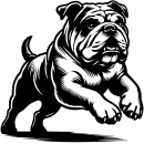 Aufkleber Old English Bulldog