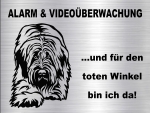 Hundeschild Briard