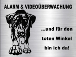 Hundeschild Dobermann