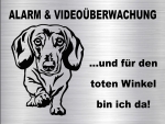 Hundeschild Kurzhaardackel