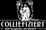 Aufkleber Collie