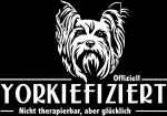 Aufkleber Yorkshire Terrier