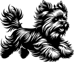 Aufkleber Yorkshire Terrier