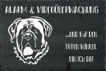 Schieferplatte English Mastiff
