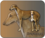 Mousepad Greyhound