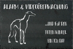 Schieferplatte Greyhound