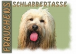 Fototasse Tibet Terrier Herrchen/Frauchen